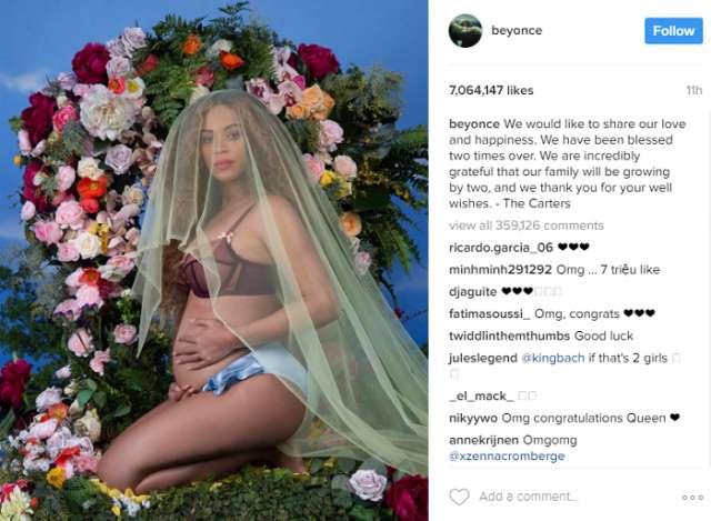 Beyonce pregnant: Couple `blessed` to be having twins